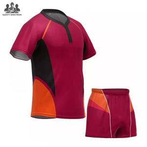 Rugby <b>Match</b> Uniform Manufacturer | Custom Team Jersey Shorts | Breathable 100% Polyester Eco-Friendly Quick Dry | Wholesale - Product Image 2