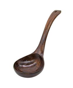 Wooden <b>Ladle</b> Spoon Porridge Spoon Large Wooden Bamboo <b>Soup</b> Spoon Kitchen <b>Soup</b> Scoop for Kitchen Tool (Brown) - Product Image 1