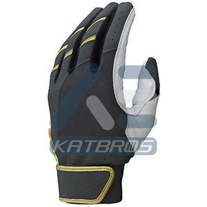 Guantes de Bateo de Béisbol de Cabretta Protectores, Guantes Deslizantes Personalizados de Fábrica para Entrenamiento de Béisbol y Uso en Exteriores - Product Image 6