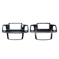 12.3 pouces voiture Audio plaque frontale Fascia cadre pour 2005-2017 TOYOTA FORTUNER grand écran Radio stéréo panneau tableau de bord montage Kit de réaménagement