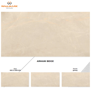 Azulejos de Porcelana Esmaltada con Diseño Europeo Moderno, Color Marrón Sueño, 600x1200, Patrón Continuo, Azulejos de Piso de Mármol Cultivado de Primera Calidad - Product Image 6