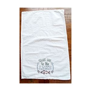 Nouvelle marque à la mode 100% coton sergé tissu cuisine torchons comptoir brodé 190 Gsm Super rapide réutilisable voyage - Product Image 4