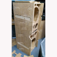 Sistema de Sonido Line Array de Formato Grande RL15K1, Activo de 3 Vías, con Doble Altavoz de 15 Pulgadas, para Exteriores, Profesional