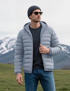 La mejor chaqueta de exterior de moda para hombre, chaquetas de invierno para hombre, chaqueta acolchada para hombre, último diseño al por mayor - Product Image 6