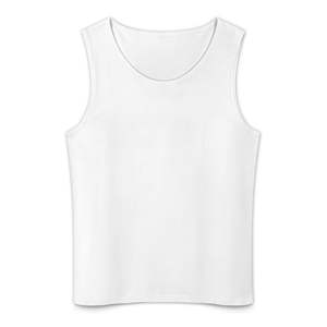 Camisetas sin mangas de algodón 100% de alta calidad para hombre, logotipo personalizado impreso, chaleco de gimnasio, ajuste elástico, diseño liso a granel - Product Image 2