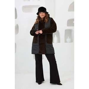 Abrigo Acolchado Leopar Garnili Talla Grande Negro - Product Image 4