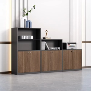 Industrial Design Modular Melamine File Storage Low Cabinet for Home <b>Office</b> School Hospital Use Credenza <b>Drawer</b> Cupboard fast sa - Product Image 1