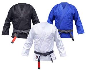 Uniformes deportivos de Karate Vinor con cinturón, venta al por mayor, fabricante de chaquetas Karate Gi hechas en fábrica en Sialkot Pakistán - Product Image 1