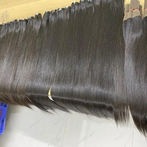 Uman hair-extensiones de cabello humano virgen, mechones de cabello natural, 100% H - Product Image 2