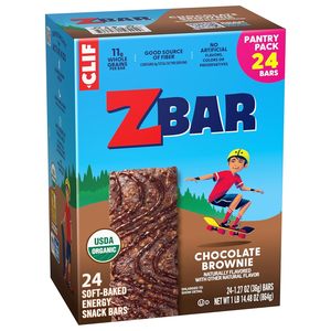 Clif Zbar - Chocolate Brownie - Soft-Baked Energy <b>Snack</b> <b>Bars</b> (24 Pack) - Product Image 5