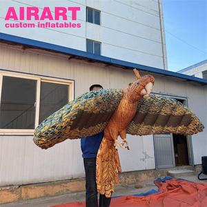 Globo de modelo de pájaro diferente personalizado directo de fábrica, halcón de águila inflable barato para decoración de <span class=keywords><strong>Teatro</strong></span> de escenario de fiesta - Product Image 5