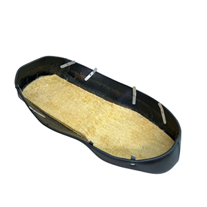Funda de asiento doble negra Lambretta Cento J100 J125 M3 (3 velocidades) - Product Image 3