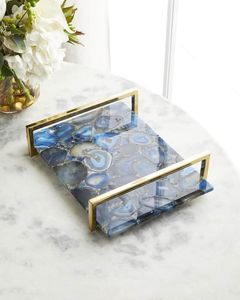 Bandeja de servicio de epoxi de resina hecha a mano ENHANCE, elementos esenciales de cocina únicos para el hogar, restaurante, Hotel, servicio decorativo Tra - Product Image 4