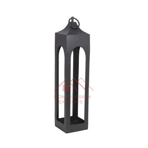 Galvanize Metal <b>Candle</b> <b>Lantern</b> <b>Garden</b> Decor <b>Candle</b> Arrangements <b>Candle</b> <b>Lantern</b> - Product Image 5