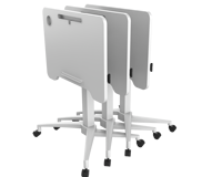 Bureau surélevé pneumatique portable OMNI avec réglage à 90 degrés °   Conception inclinable et pliable pour une utilisation commerciale, gain de place