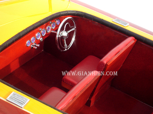 Gia Nhien Fabricante Diseño personalizado Bajo MOQ CHRIS CRAFT CONTINENTAL 1959 BARCO MODELO DE MADERA con productos hechos a mano de alta calidad - Product Image 3
