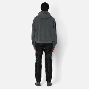 2025 en ligne lourd surdimensionné vêtements de rue hommes personnalisé soleil fané en détresse fabricant Vintage acide lavage pull hommes sweats à capuche - Product Image 4