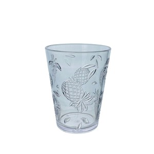 Vaso de agua acrílico plástico diseño piña - Product Image 2