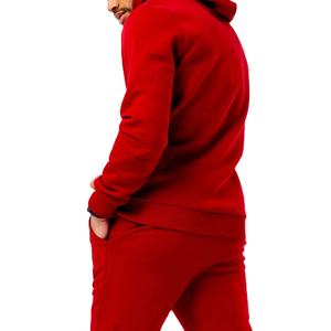 Conjunto Deportivo Casual de Invierno para Hombre, Dos Piezas, Lavado Ácido, Sudadera con Capucha y Pantalones Deportivos de Felpa, 2026 - Product Image 4