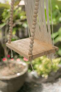 Macramé orgánico glorioso colgante de pared tejido a mano estilo bohemio con diseño Art Deco decoración de pared para sala de estar o dormitorio - Product Image 6