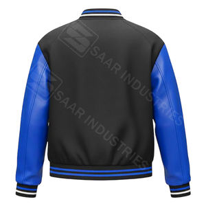 Chaquetas Universitarias Americanas Clásicas 100% Lana Invierno Servicio OEM Logotipo Frontal Pedido al por Mayor Fábrica - Product Image 3