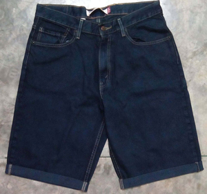 กางเกงยีนส์ขาสั้นผู้ชายสั่งทำขายส่ง OEM ระบายอากาศได้ดี เอวยางยืด แห้งเร็ว สีตามสั่ง โลโก้ด้านหน้า - Product Image 4