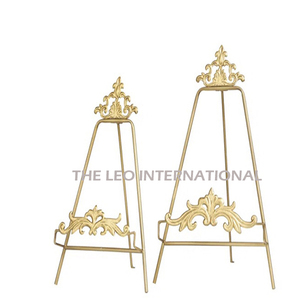 Soporte de caballete con forma de rama de árbol de Metal de aluminio Chapado en plata Diseño moderno Soporte de exhibición de tamaño personalizado - Product Image 2