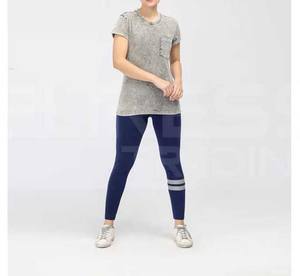 Camiseta de alta calidad para mujer con bolsillo frontal, camisetas de alta calidad para mujer, venta al por mayor, proveedor de manga corta para mujer de Pakistán - Product Image 2