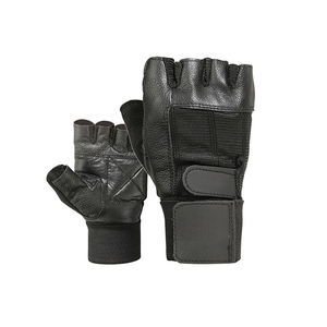 Gants d'haltérophilie rembourrés respirants de qualité supérieure enveloppement de poignet poignée de paume sangles réglables pour l'entraînement de musculation - Product Image 5