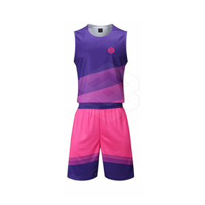 Tenue de basketball professionnelle légère 2024 en 100 % polyester, taille personnalisée, ensemble respirant pour équipe sur mesure - Product Image 1