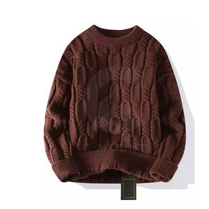 Solid Color Casual Knitwear <b>Men</b> <b>Wool</b> Knitted High Quality Pakistan Made Design <b>Men's</b> <b>Sweaters</b> - Product Image 1