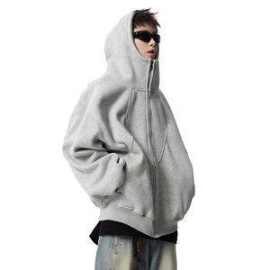 เสื้อฮู้ดดี้อเมริกันเฮฟวี่เวท ผ้าฝ้ายฟลีซคุณภาพพรีเมียม ทรงโอเวอร์ไซส์ อุ่นสบาย นุ่ม ทนทาน สไตล์ลำลอง สตรีทแวร์ - Product Image 1