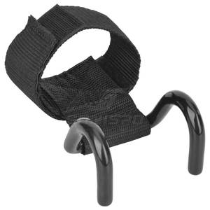 Ganchos de gimnasio de levantamiento de pesas de neopreno de alta calidad 2025 antideslizantes ecológicos al por mayor - Product Image 5