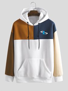 เสื้อฮู้ดผ้าฟลีซของผู้ชายเสื้อมีฮู้ดผ้าซักลายกรดวินเทจ - Product Image 6