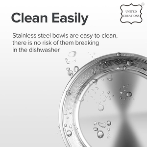 Cuenco para perros y gatos de acero inoxidable con aislamiento de Metal de lujo personalizado duradero, Alimentación Ecológica de alimentos y agua al por mayor - Product Image 6