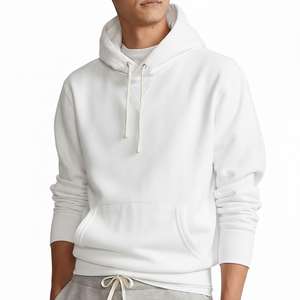 Sweat à capuche en molleton de coton tricoté respirant, anti-plis et anti-bouloches, multicolore, coupe ample, personnalisable avec logo, qualité supérieure, vente en gros - Product Image 4