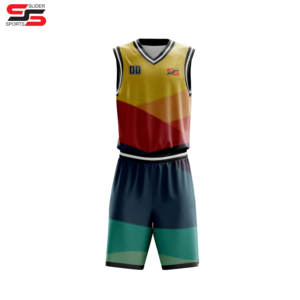 Uniforme de basket-ball de sublimation de sport de haute qualité à bas prix Nouveau style kit d'uniforme de basket-ball pour hommes - Product Image 3