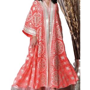 Muslim Dress Women Abaya Kaftan Caftan Marocain Ramadan Hijab Spring 2023 Jilbab <b>Kimono</b> Loose Robe Ladies 2023 - Product Image 1