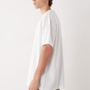 T-shirt pour homme 2026, 100% coton, design oversize à épaules tombantes, impression sérigraphique personnalisée, haute qualité, Zabex Sports 230g - Product Image 2