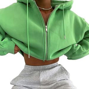 Sweat-shirt à capuche zippé surdimensionné en molleton 100 % coton brodé pour homme, style streetwear, personnalisable OEM 2026 - Product Image 6