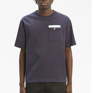 Nouveau 2023 Saison Sartorial Tape 100% coton TEE-Shirt SARTORIAL TAPE POCKET T-shirt homme - Product Image 3