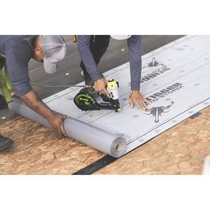 Cloueur pneumatique de 1 pouce pour sous-couche de toiture et membrane d'étanchéité, avec clous de 1 pouce en bobine collée - Product Image 1