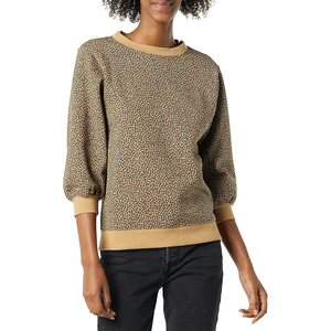 Women's Crafted Comfort Fleece Sweatshirts & Hoodies <b>Crewneck</b> & Pullover Letter Print Loose Harajuku Korean Cotton Sweatshirt - Product Image 1