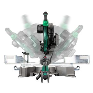 Sierra ingletadora deslizante de doble bisel de 12 pulgadas 36V MultiVolt con amplificador de torque, corte Xact, línea de sombra, controles de bisel frontal y un solo toque - Batería incluida - Product Image 2