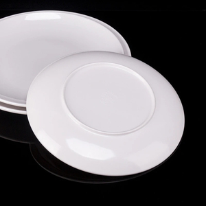 Assiettes Rondes en Mélaminé Blanc de 10 Pouces, Personnalisables avec Logo, en <span class=keywords><strong>Plastique</strong></span>, pour Usage Domestique et Restauration - Product Image 6