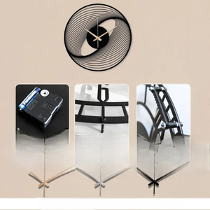 Obra maestra moderna de metal que redefine el cronometraje y la decoración artística del hogar - Product Image 2