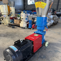 Nouvelle machine à granulés à matrice plate avec construction en acier inoxydable, équipement de fabrication d'aliments pour animaux à haute efficacité pour usage agricole