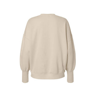 Sudadera de Algodón con Logotipo Personalizado para Mujer 2025, Corte Holgado, Cuello Redondo Acordonado, Estilo Urbano, Ropa de Invierno - Product Image 6