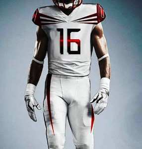 Maillots de football américain personnalisés durables, uniformes de football américain en sublimation intégrale - Product Image 4