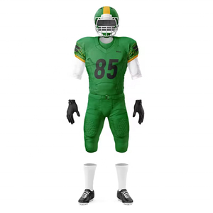 Nuevo estilo, uniforme de fútbol americano liso, uniforme de fútbol de sarga de aparejos a la venta - Product Image 5